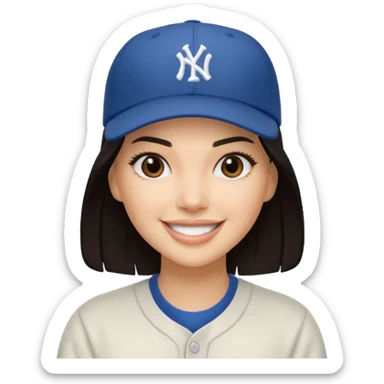 Kendal jenner with cap sticker