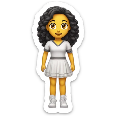 Chica risada  sticker