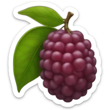 goiaba fruit sticker