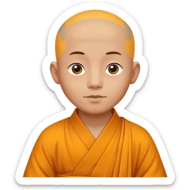 Boeing south East Asian monk sticker