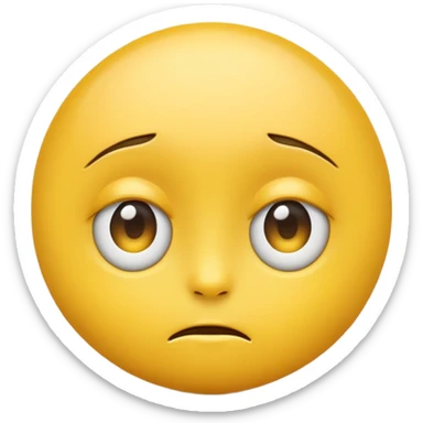 Side eye moji sticker