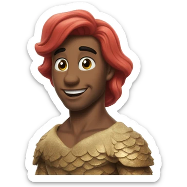 Live action the little mermaid  sticker