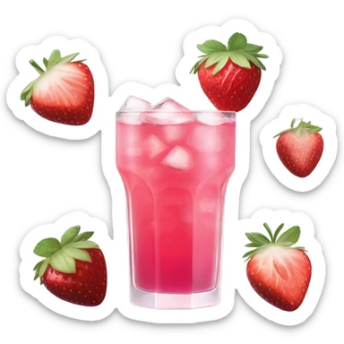 pink drink sticker