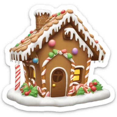 Gingerbread house  sticker