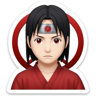 Itachi Sharingan sticker