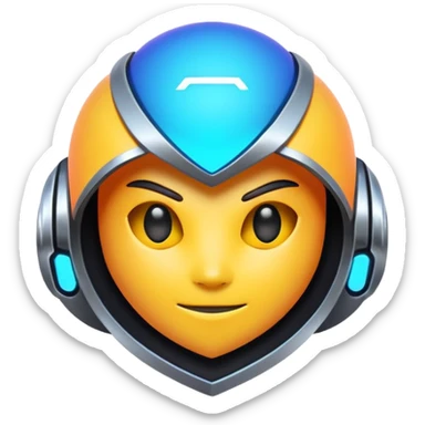 Make a Gaming logo and then put some Robotic background design with it then put my name SAYUTI at the front of the Game sticker