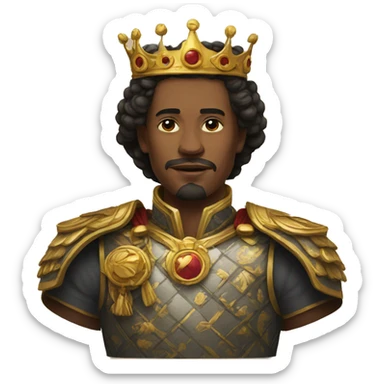 Great emperor young  sticker