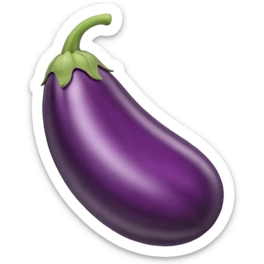 Eggplant  sticker