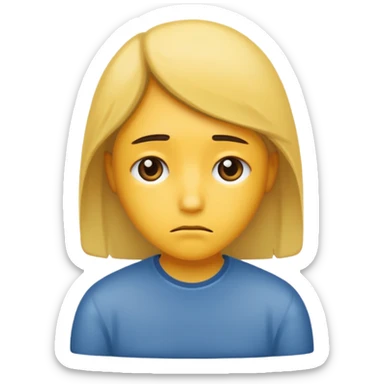 Lonely all alone sticker