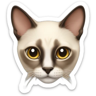 Cat Siamese sticker