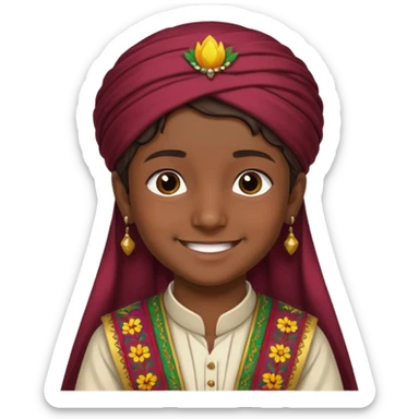 Kurdistan kids sticker