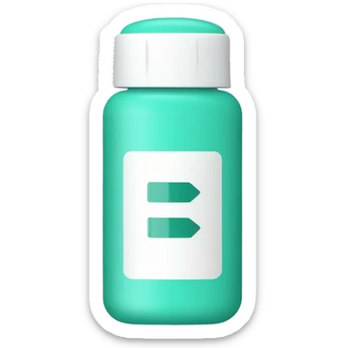 Vitamins B inhaler PHARMACY sticker