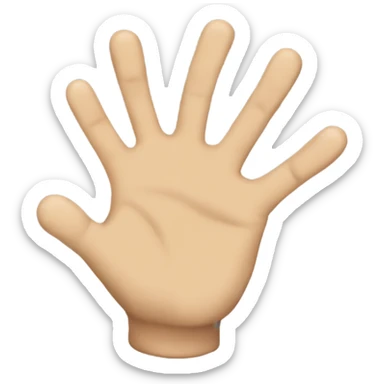 Hand from the movie 'Wednesday sticker