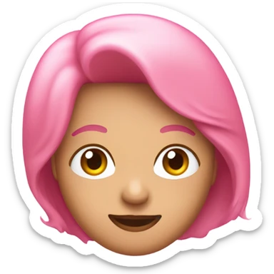 corazon rosado sticker