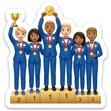 Medal Ceremony sticker