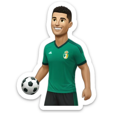 Ronaldo a al Nasser en faisant sa célébration sticker