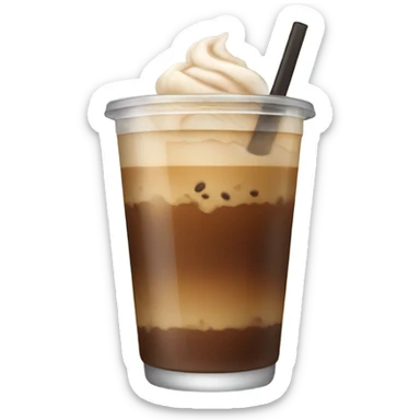 Iced coffee sticker