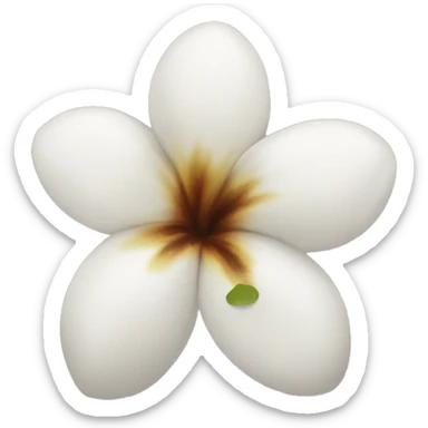 monoi flower sticker