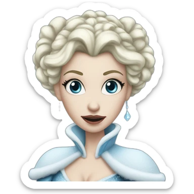 Evil Snow Queen Jadis sticker