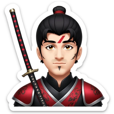 Katana Master sticker