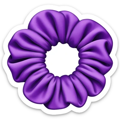 Hair scrunchie sticker