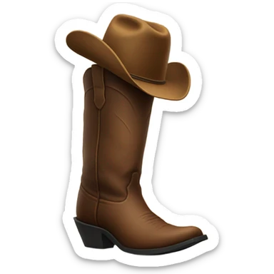 shakin in boot sticker