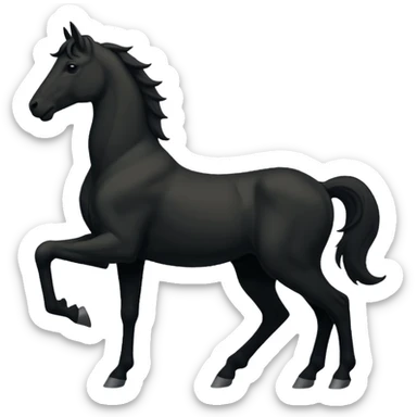 centaur silhouettes sticker