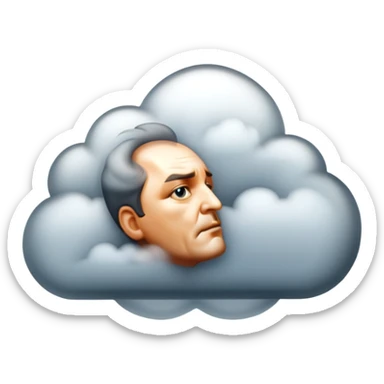 Smoking away sticker