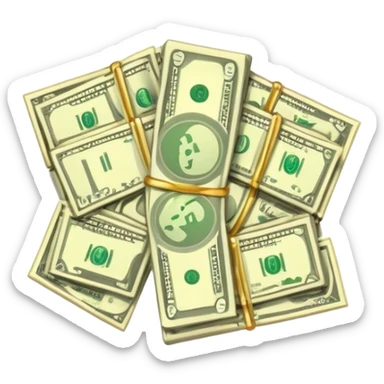 MONEY MINDED  sticker