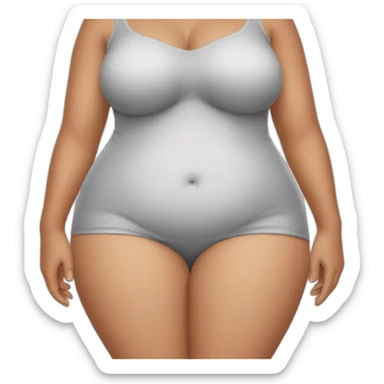 plump butt sticker