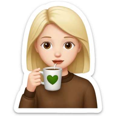 Coffe Vibe cute sticker