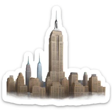 Empire State Building  sticker