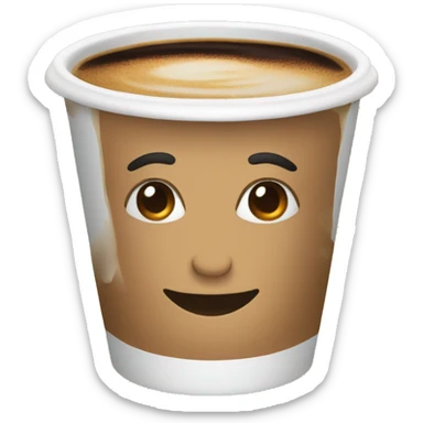 aesthetic coffee sticker