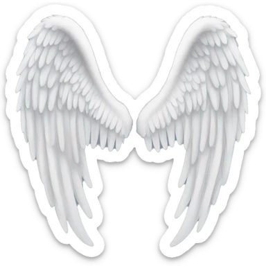 angel wings sticker