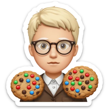 cookie clicker addict sticker