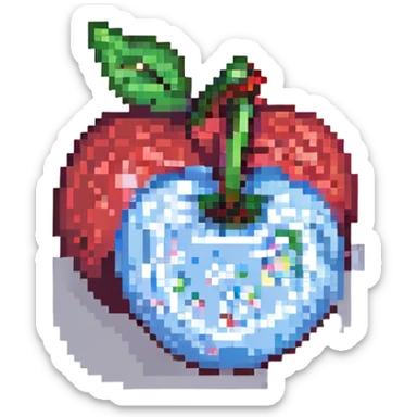 cherry, simple sticker