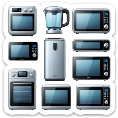 household appliances sticker