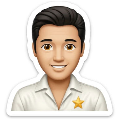 Elvis presley sticker