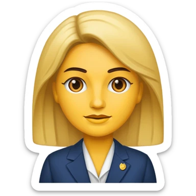vice presidente donna sticker