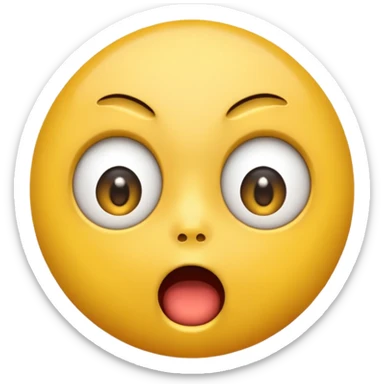 surprised emoji
 sticker