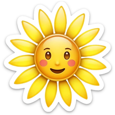 Light burst / illumination cue sticker