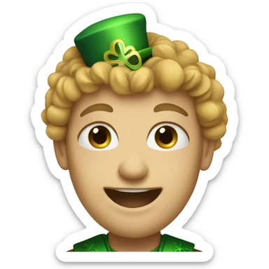 St Patrick’s day sticker