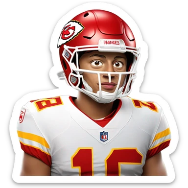 Mahomes sticker