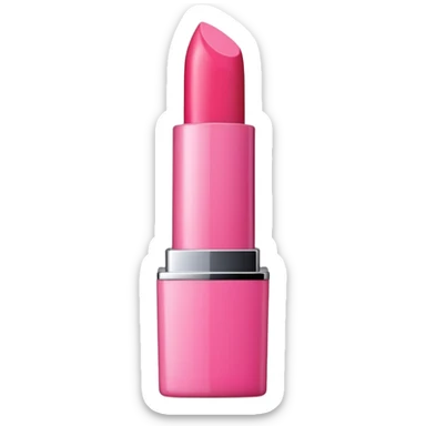 pink lipstick cosmetics sticker