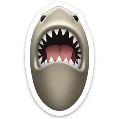 Jaws sticker