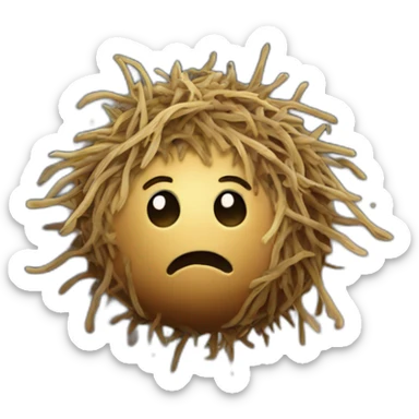 tumbleweed in space sticker