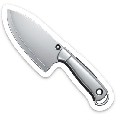 generate me a knife cutter style sticker