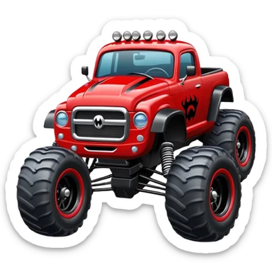Monster off road stadium monster 29 coupe sticker