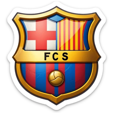 Barcelona clud Escudo sticker