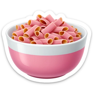 Pink 🥘🍝 snowflake sticker